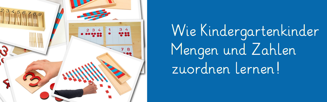 Wie Kindergartenkinder Mengen und Zahlen ordnen